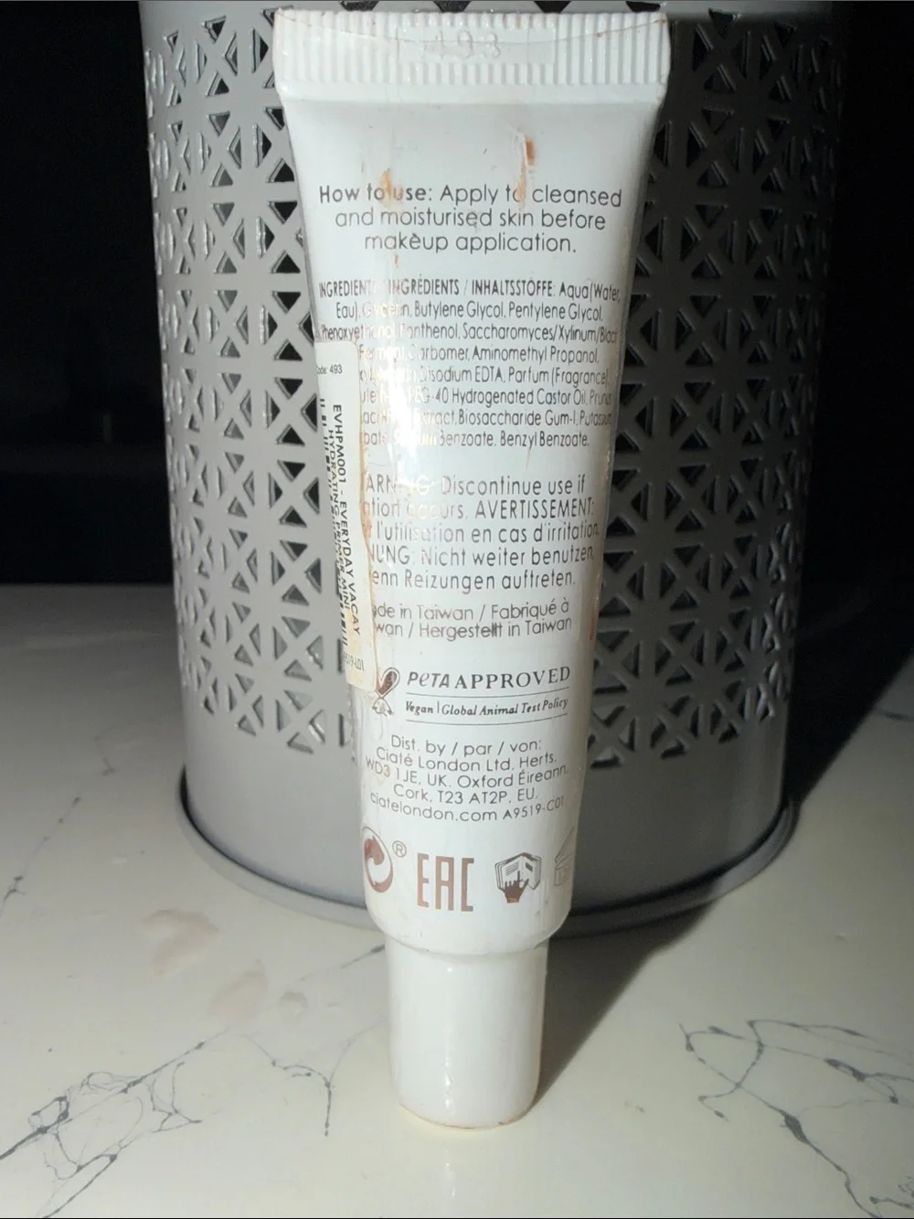 Everyday Vacay Primer - White
